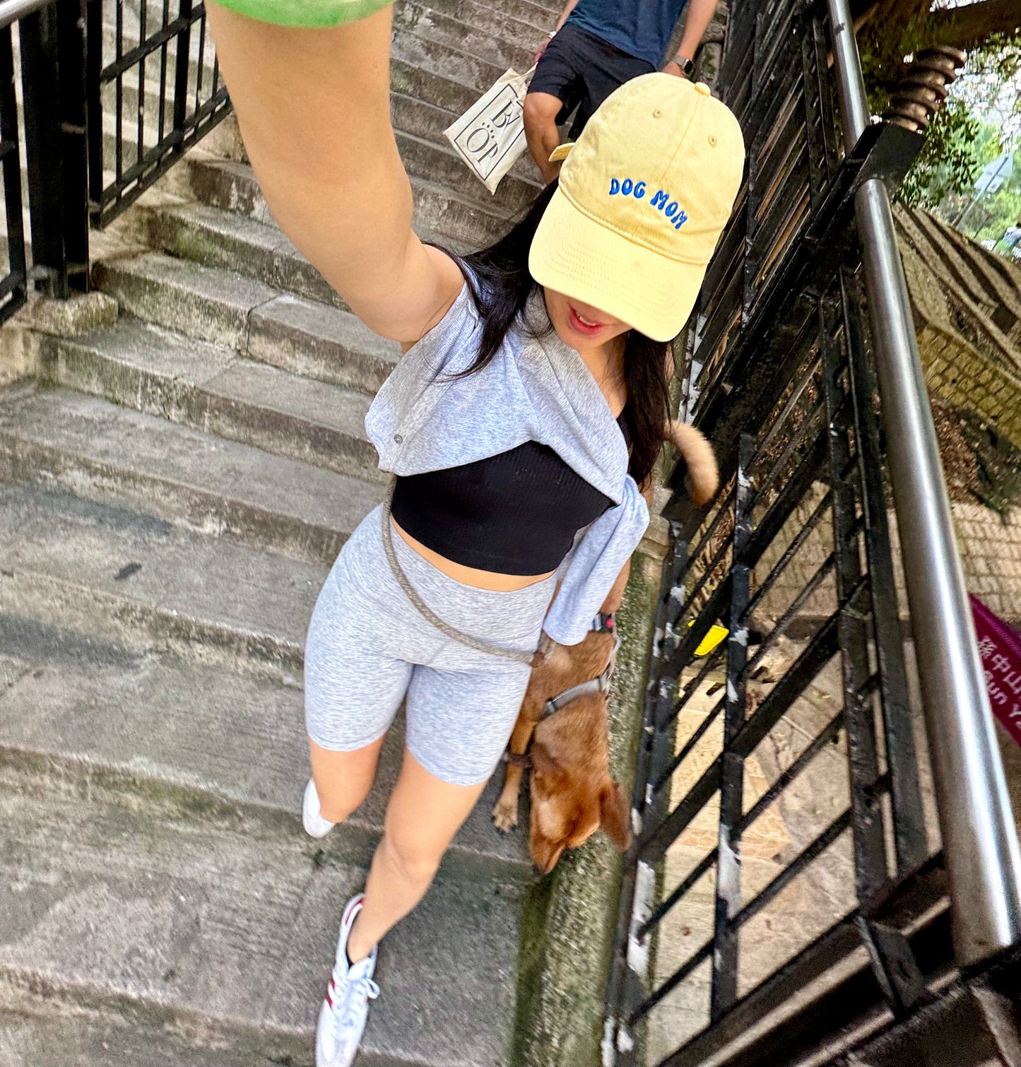 Dog Mom Hat (Pastel Yellow)